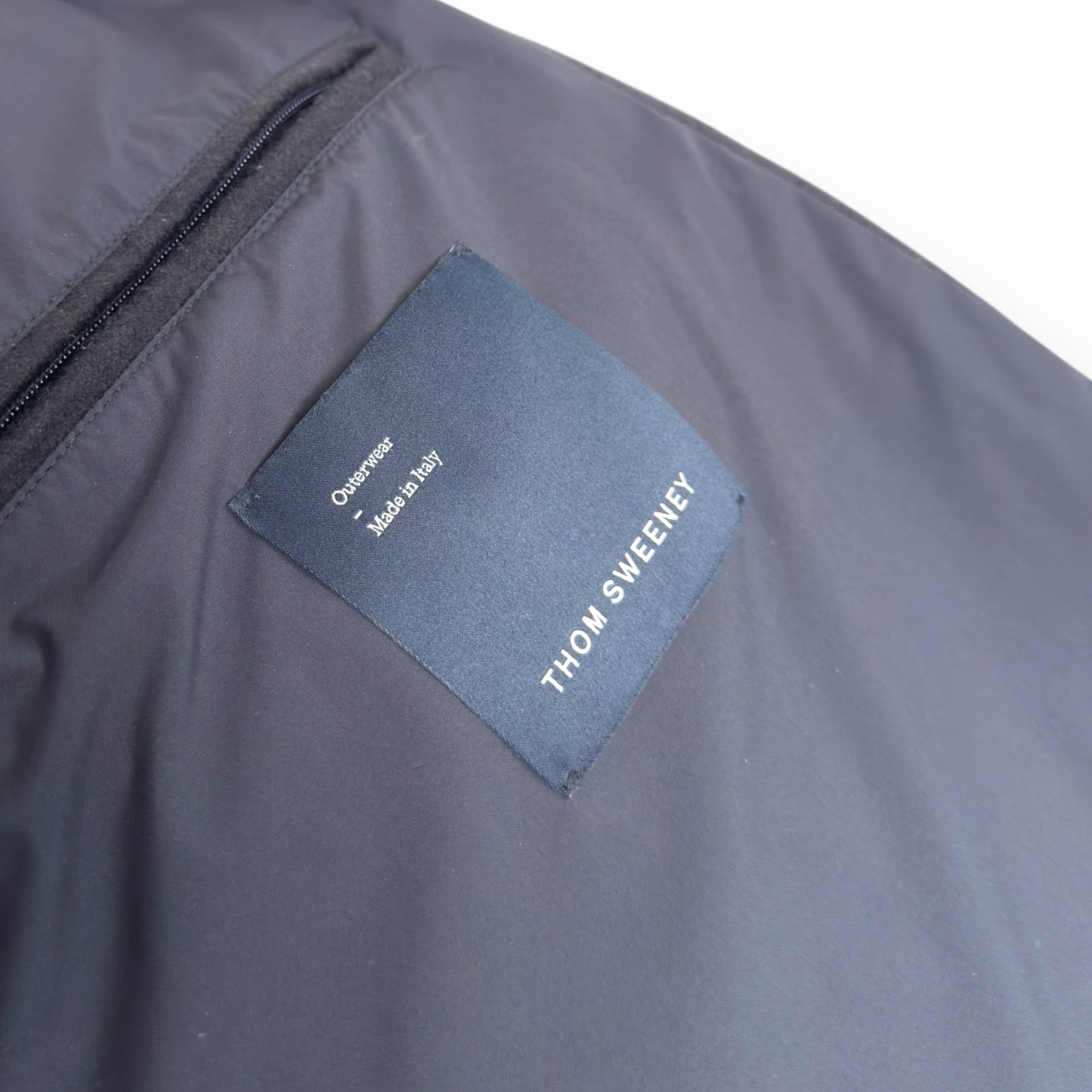 THOM SWEENEY CASHMERE LONG PUFFER JACKET NAVY L | Large, Navy