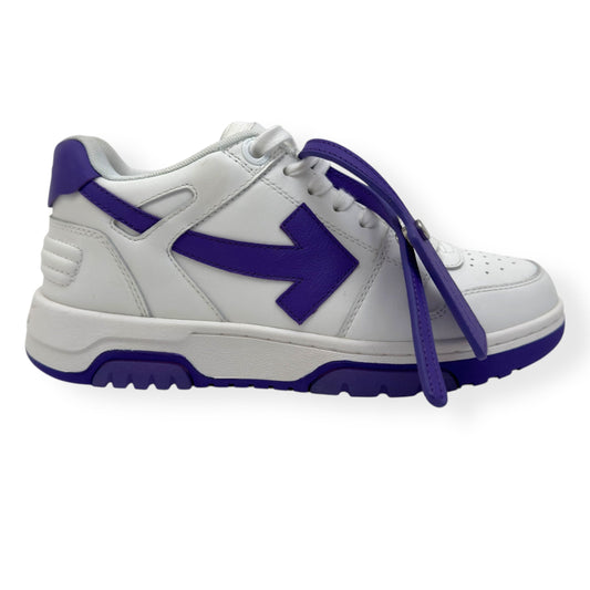 OFF-WHITE WOMENS OUT OF OFFICE LOW TOP SNEAKER WHITE / PURPLE 38 / UK5 | UK 5, Purple