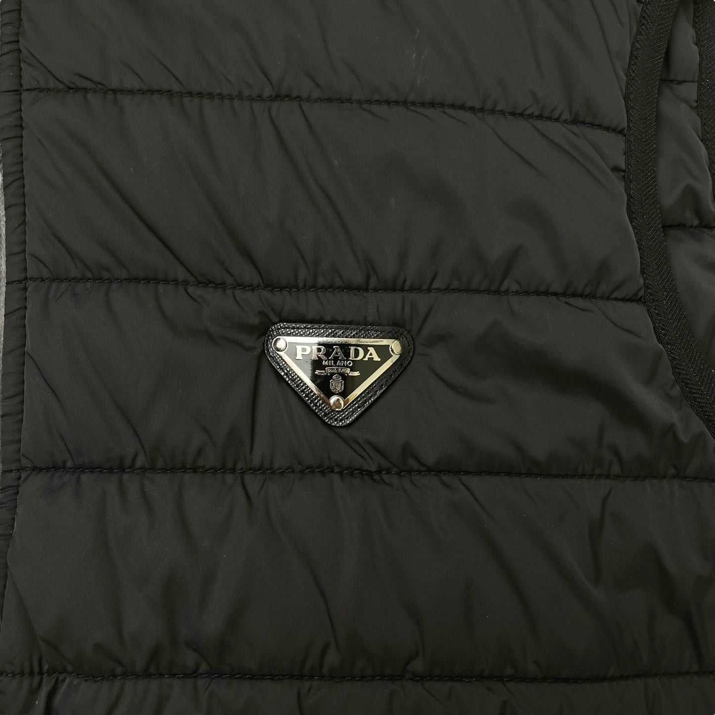 Prada Mainline Resin Coated Gilet (L)