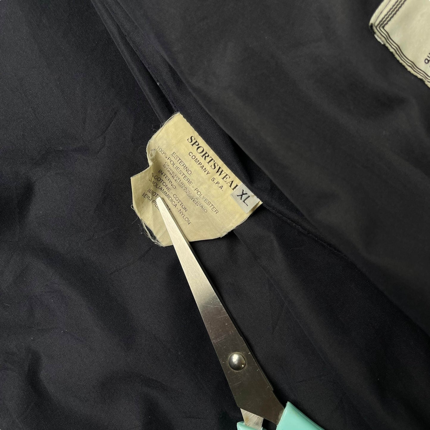 Vintage Stone Island Pure Metal Shell Puffer Jacket (XL)