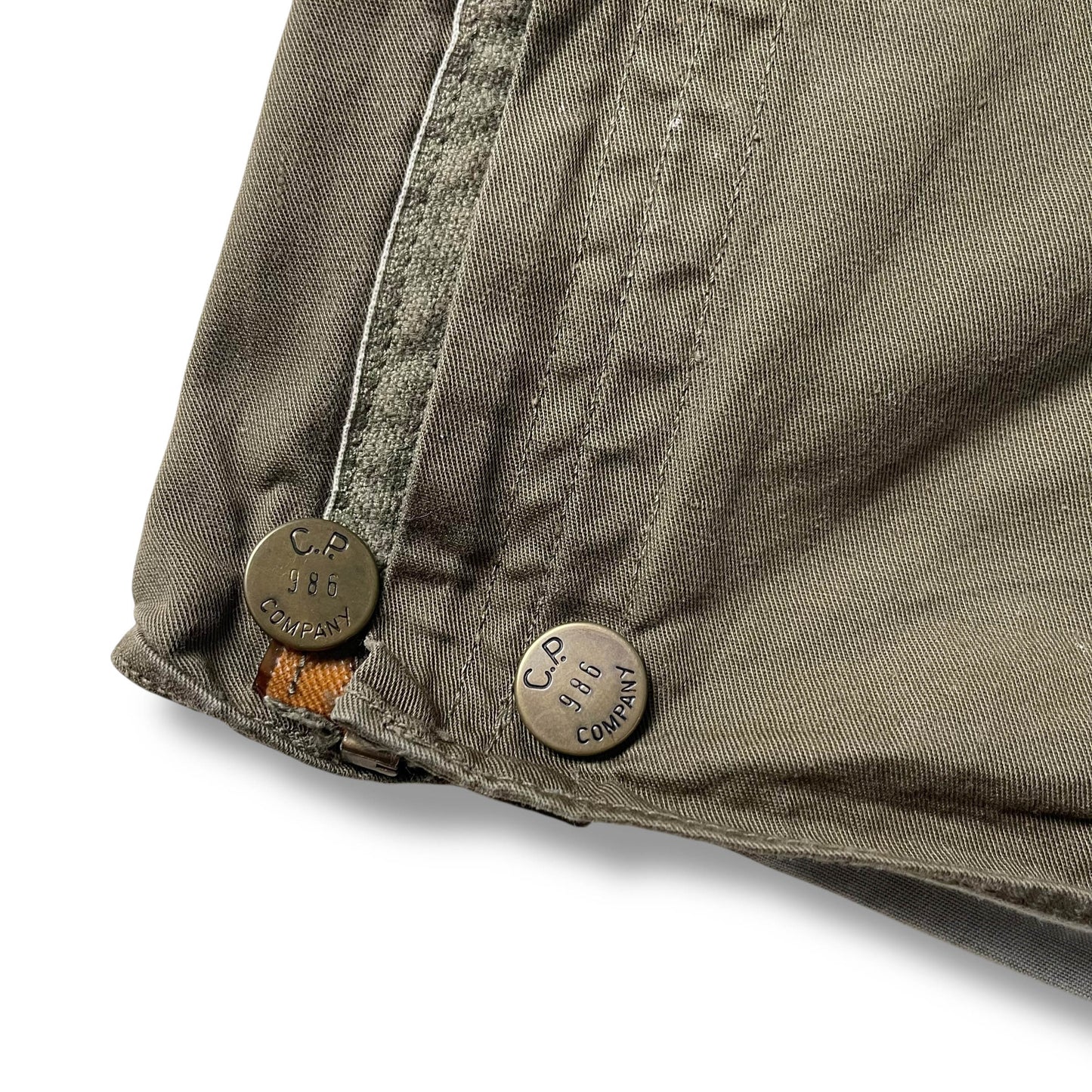 Vintage C.P. Company Trench Coat with Integrated Gaiters (XL)