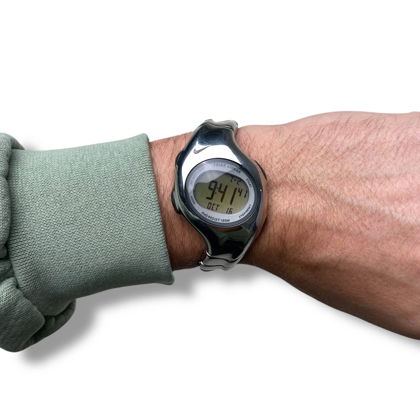 Vintage Nike Triax Linear Stainless Steel Watch