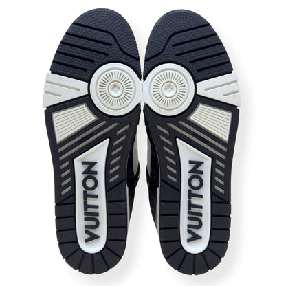 LOUIS VUITTON DENIM LV TRAINER LUXURY BLACK UK11 | UK 11, Black