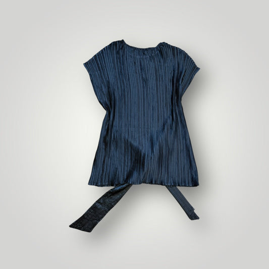 Issey Miyake Pleats Please 2000's Tie Vest Top M