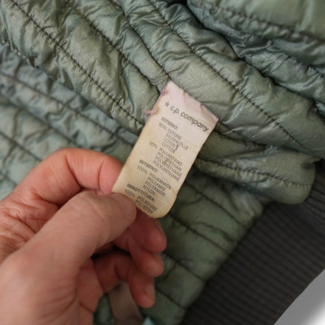 Vintage Boneville Navy Arctic Quilted Jacket (L)