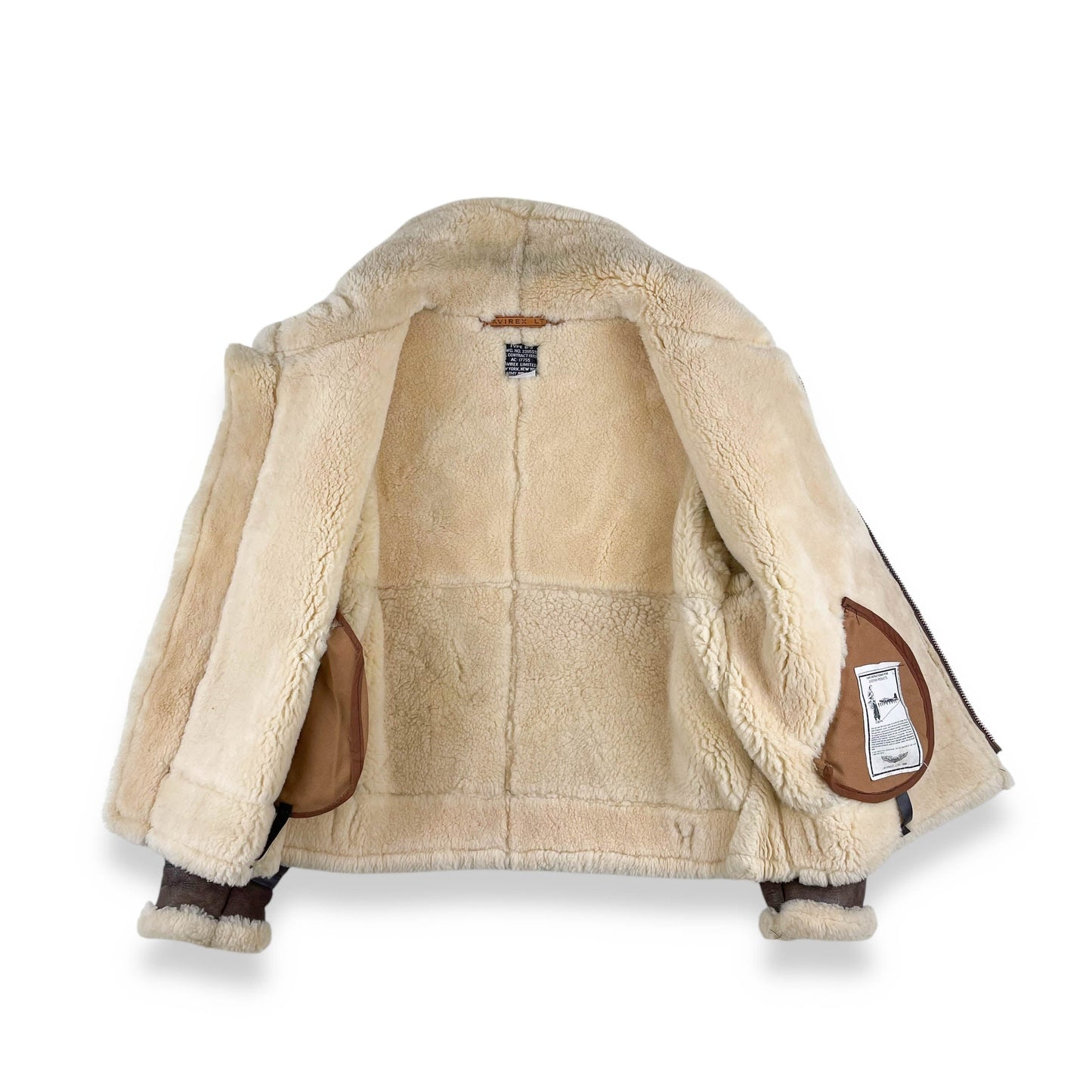 Vintage Avirex B-3 Aviator Jacket (L)