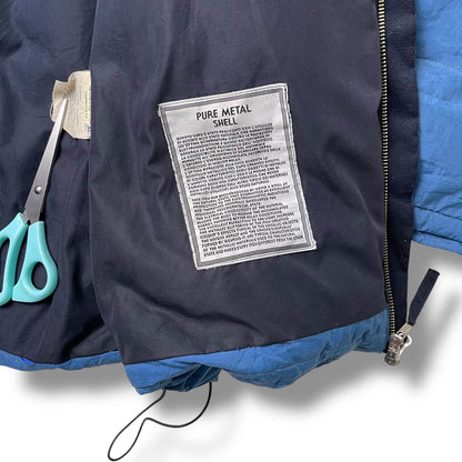 Vintage Stone Island Pure Metal Shell Puffer Jacket (XL)