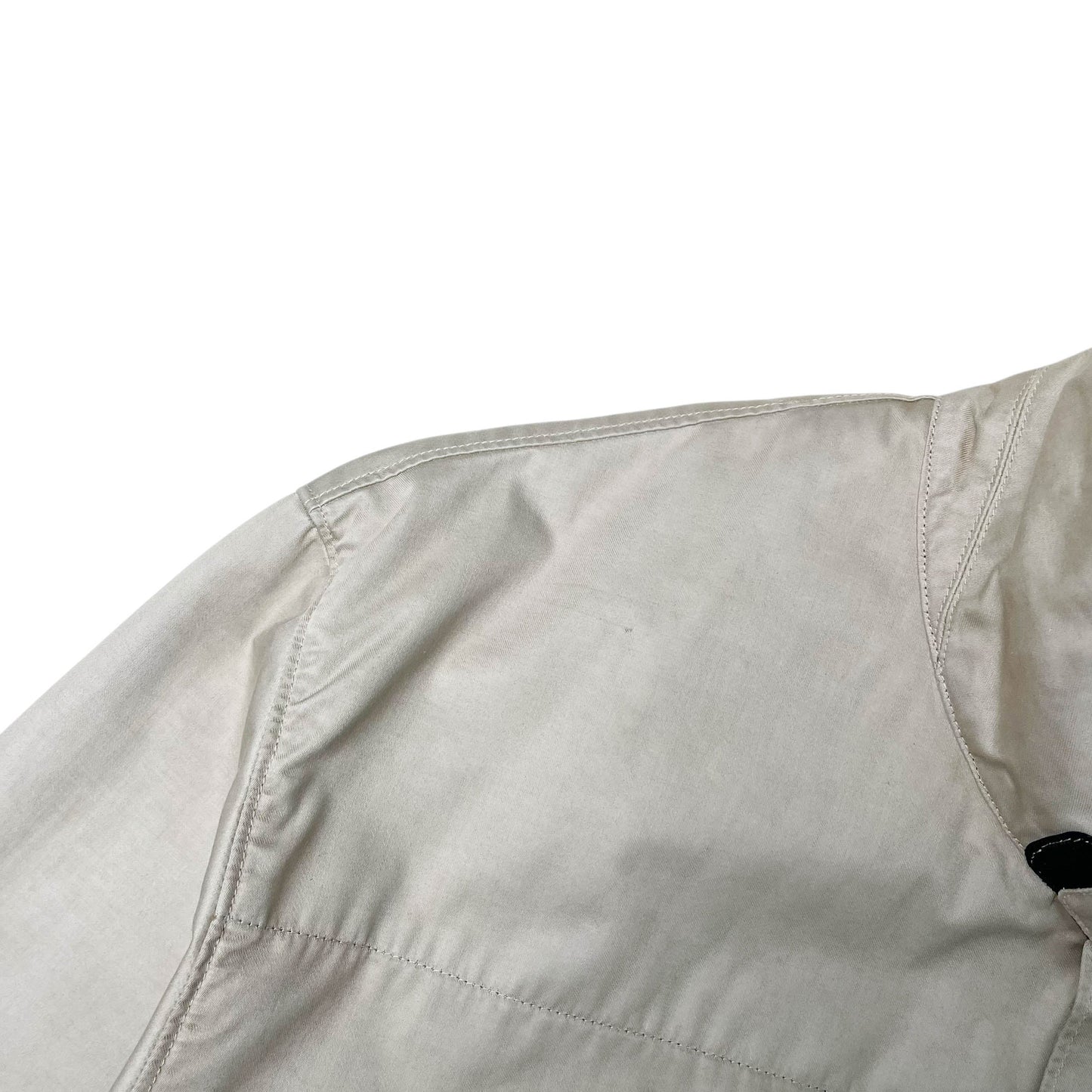 Stone Island 30th Anniversary Raso Gommato Vinyl Cover Trench Coat (3XL)