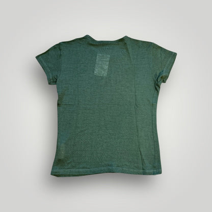 Fendi Jeans 2000's Lana Wool Mesh Top S