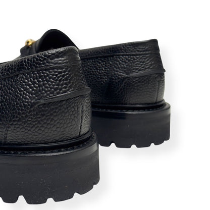 BLACKSTOCK & WEBER THE MASON HORSE BIT LOAFER ONYX US6 / UK5 | UK 6, Black