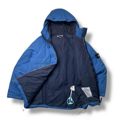 Vintage Stone Island Pure Metal Shell Puffer Jacket (XL)