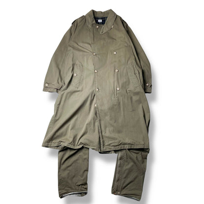 Vintage C.P. Company Trench Coat with Integrated Gaiters (XL)