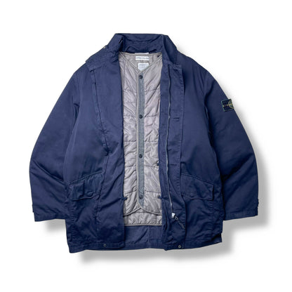 Vintage Stone Island Double Layer Raso Gommato (XL)