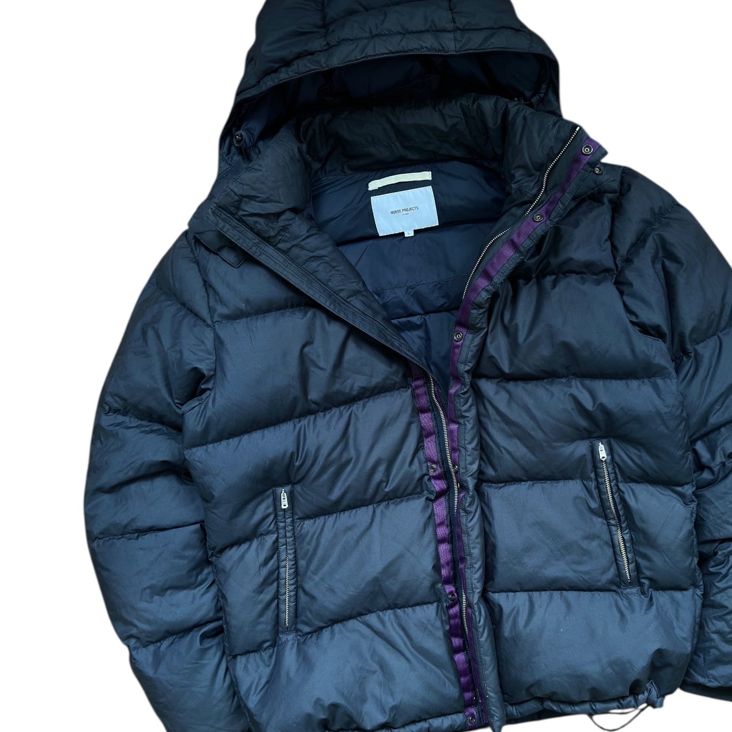 Norse Projects Navy Down Filled Jacket