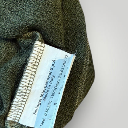 Fendi Jeans 2000's Lana Wool Mesh Top S