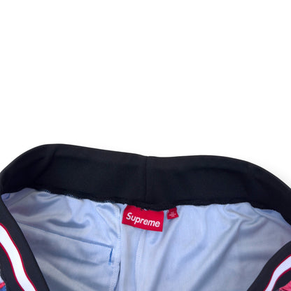 SUPREME MARKER BASKETBALL SHORTS RED / BLUE / WHITE L | Large, Multicoloured