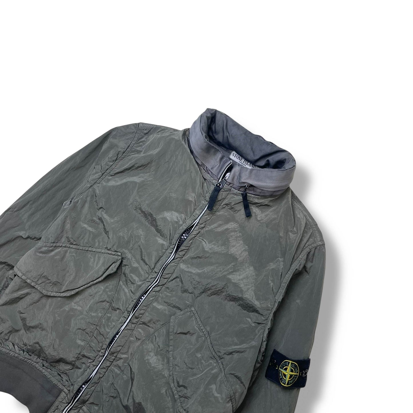Stone Island Nylon Metal Bomber Jacket (M)