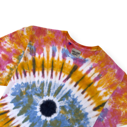 GALLERY DEPT. EYE DYE COTTON T-SHIRT MULTICOLOURED XL | XL, Red