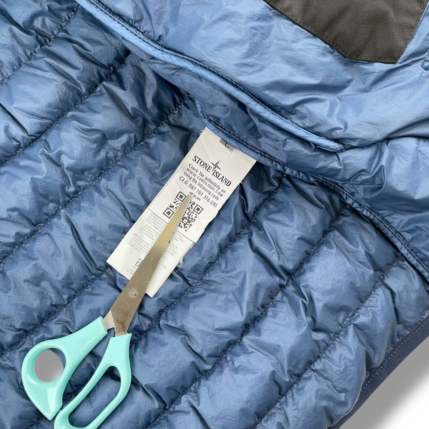 Stone Island Micro Yarn Down Puffer Jacket (L)