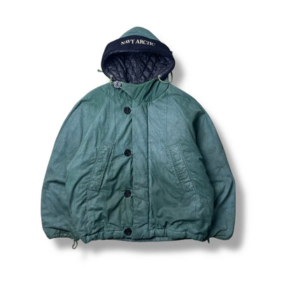Vintage Boneville Navy Arctic Parka (L)