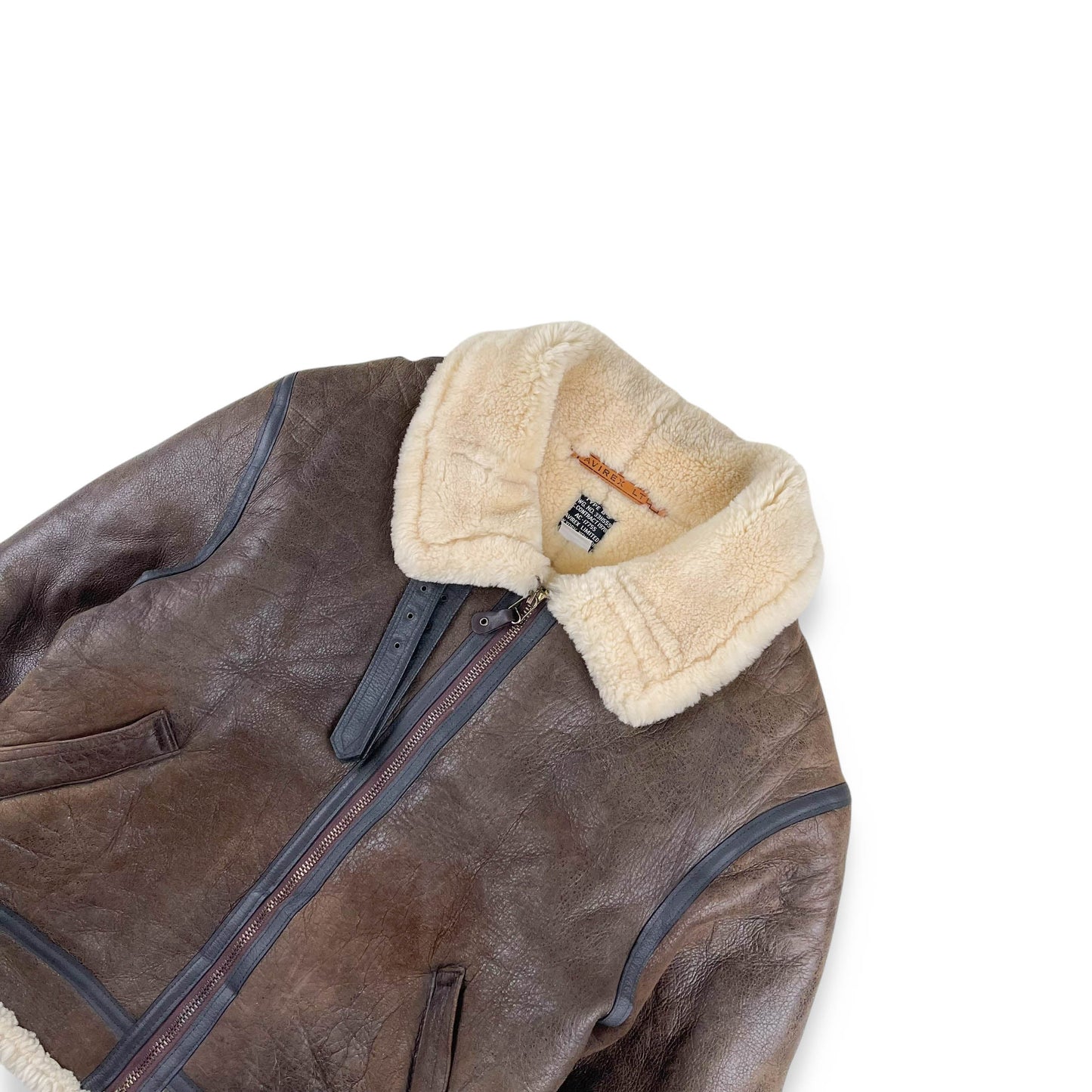 Vintage Avirex B-3 Aviator Jacket (L)