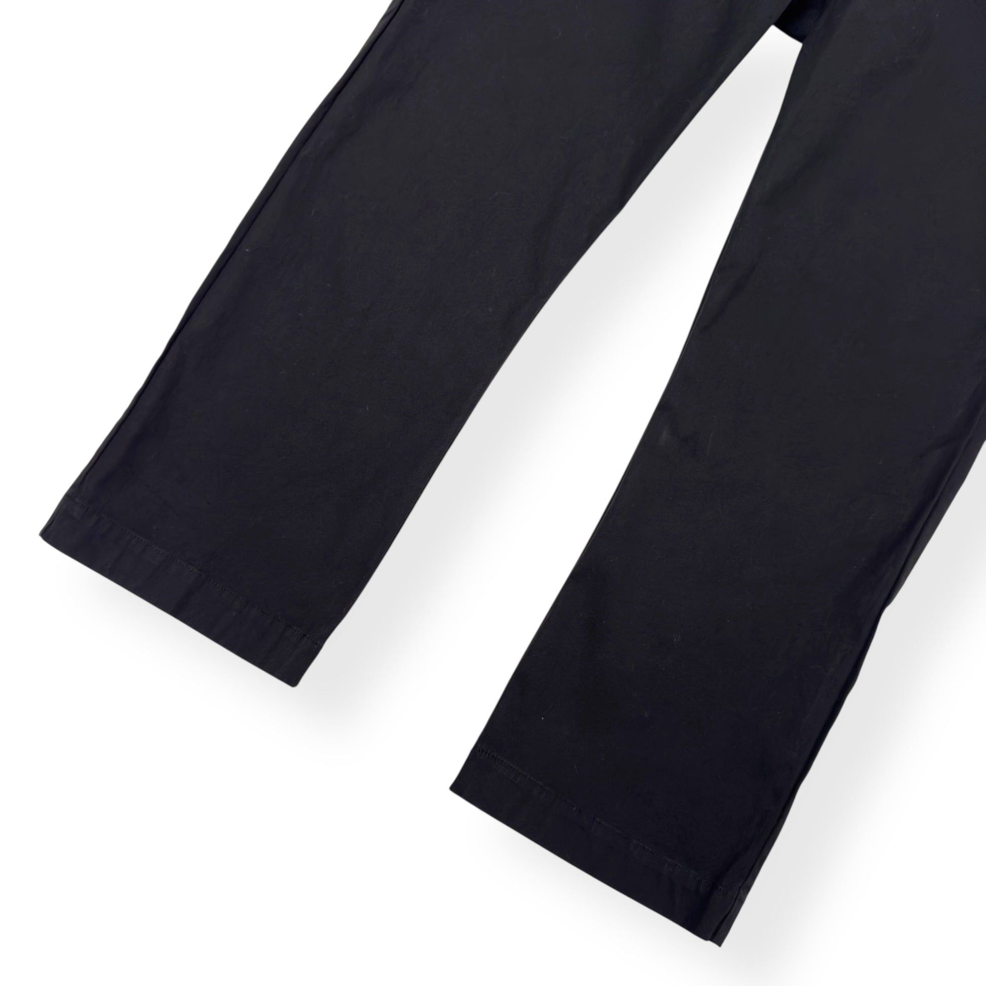 RICK OWENS F/W23 LUXOR DROP CROTCH DRAWSTRING TROUSERS BLACK 50 / L | Large, Black