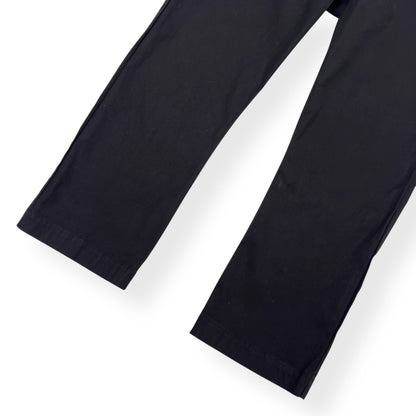 RICK OWENS F/W23 LUXOR DROP CROTCH DRAWSTRING TROUSERS BLACK 50 / L | Large, Black