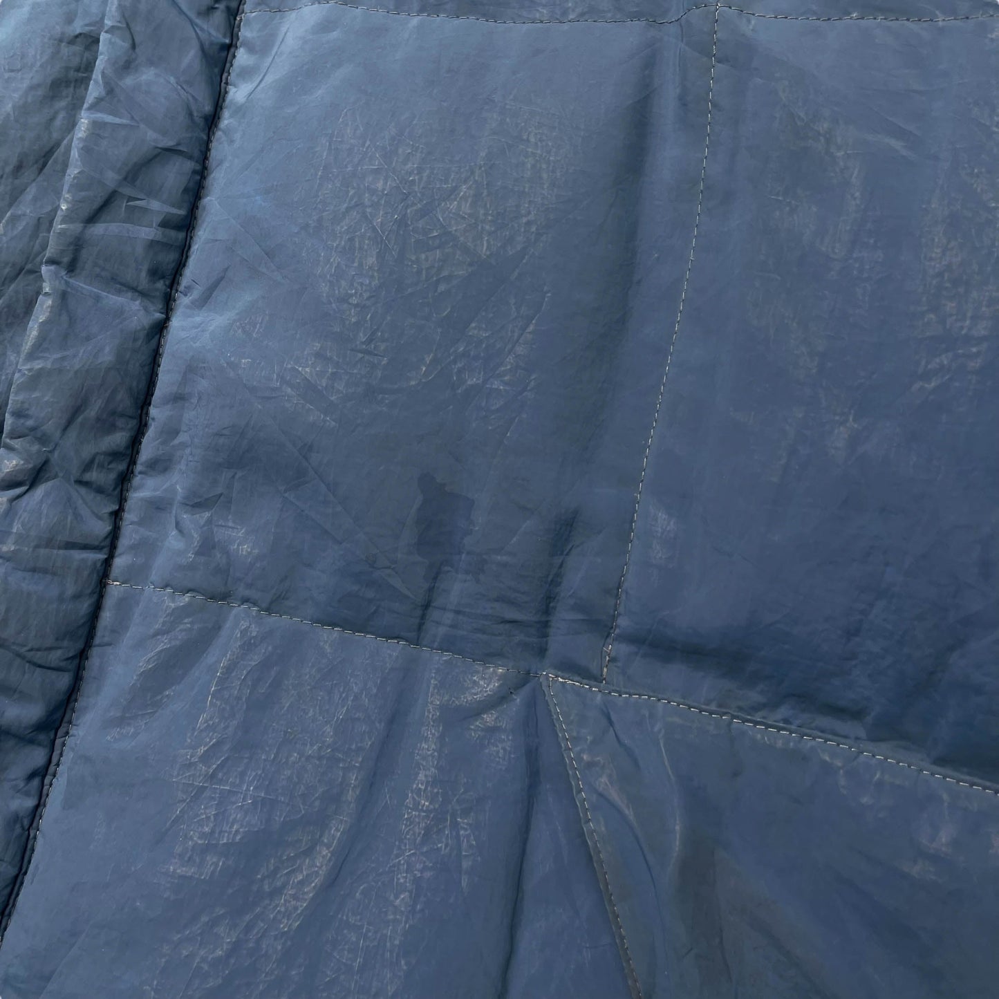 Vintage Stone Island Pure Metal Shell Puffer Jacket (XL)