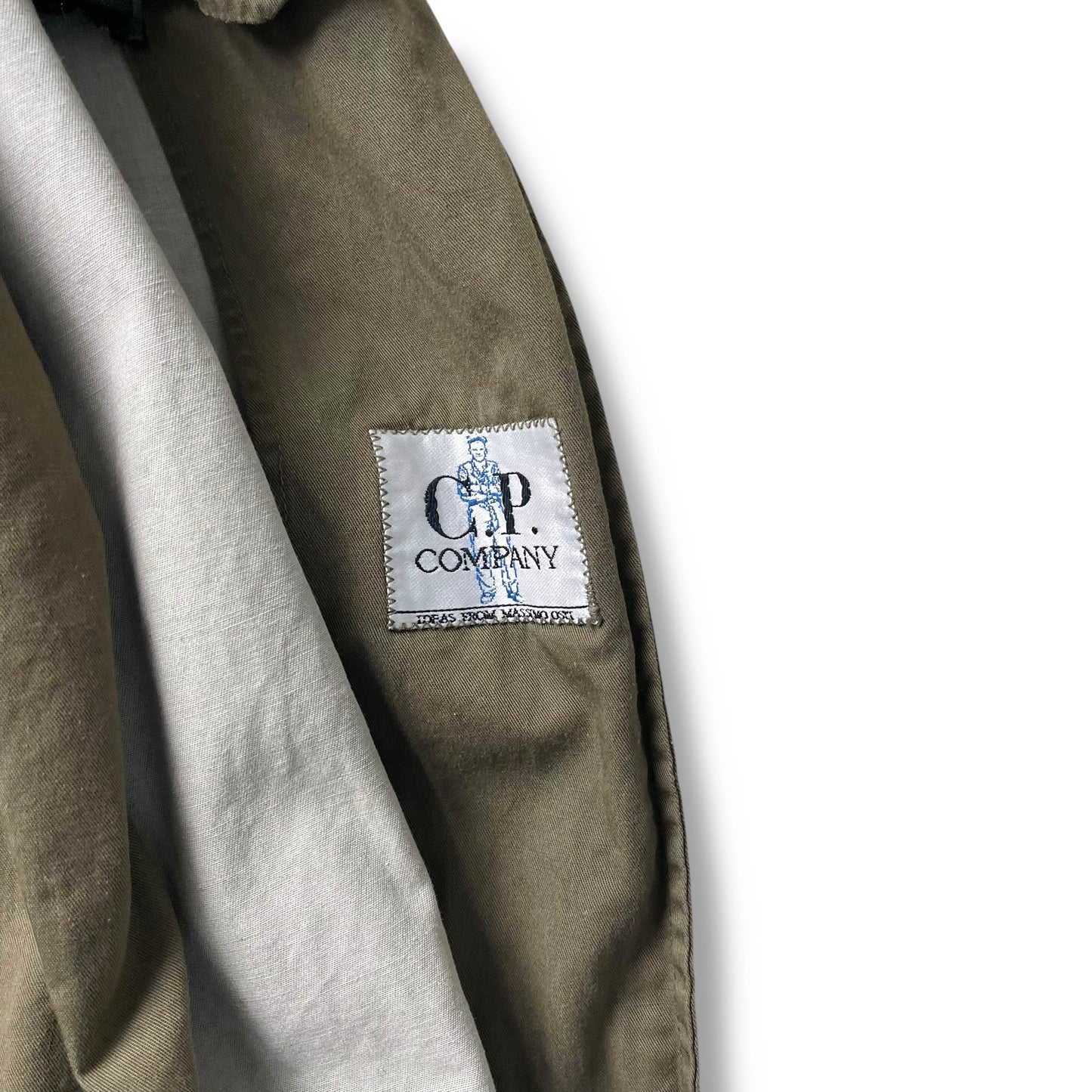 Vintage C.P. Company Trench Coat with Integrated Gaiters (XL)