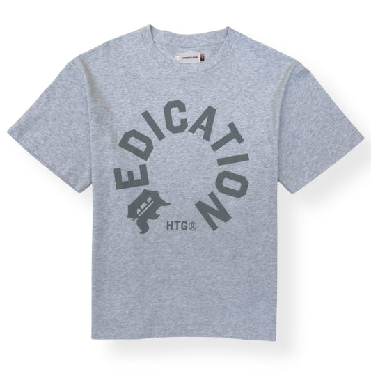 HONOR THE GIFT HTG DEDICATION T-SHIRT HEATHER GREY L | Large, Grey