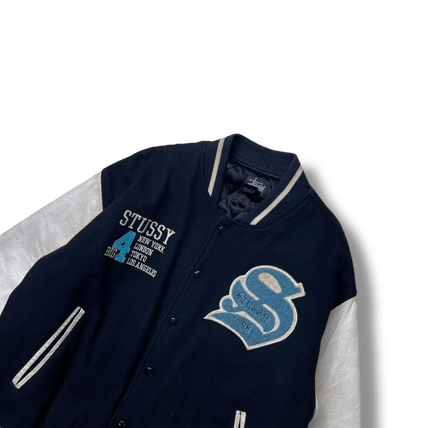 Vintage Stussy Varsity Jacket (L)