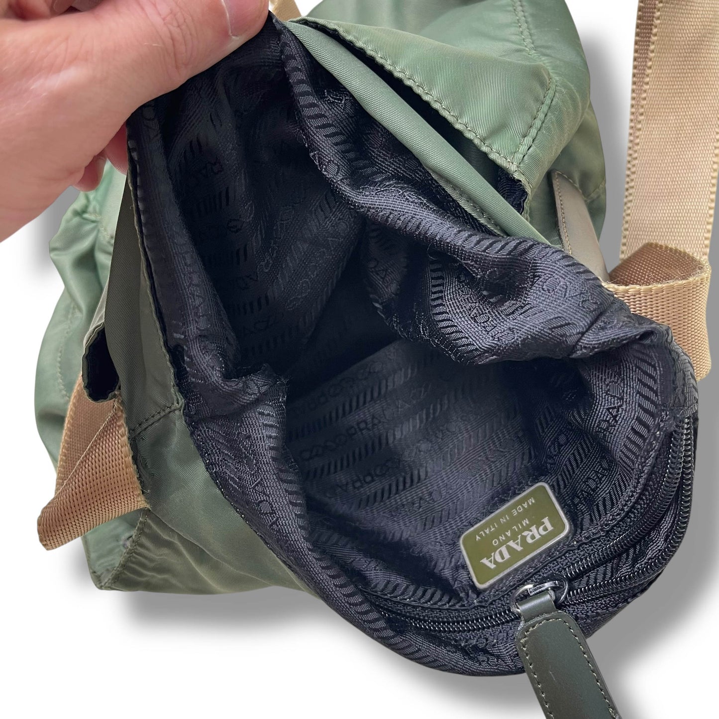 Vintage Prada Tessuto Nylon Shoulder Bag