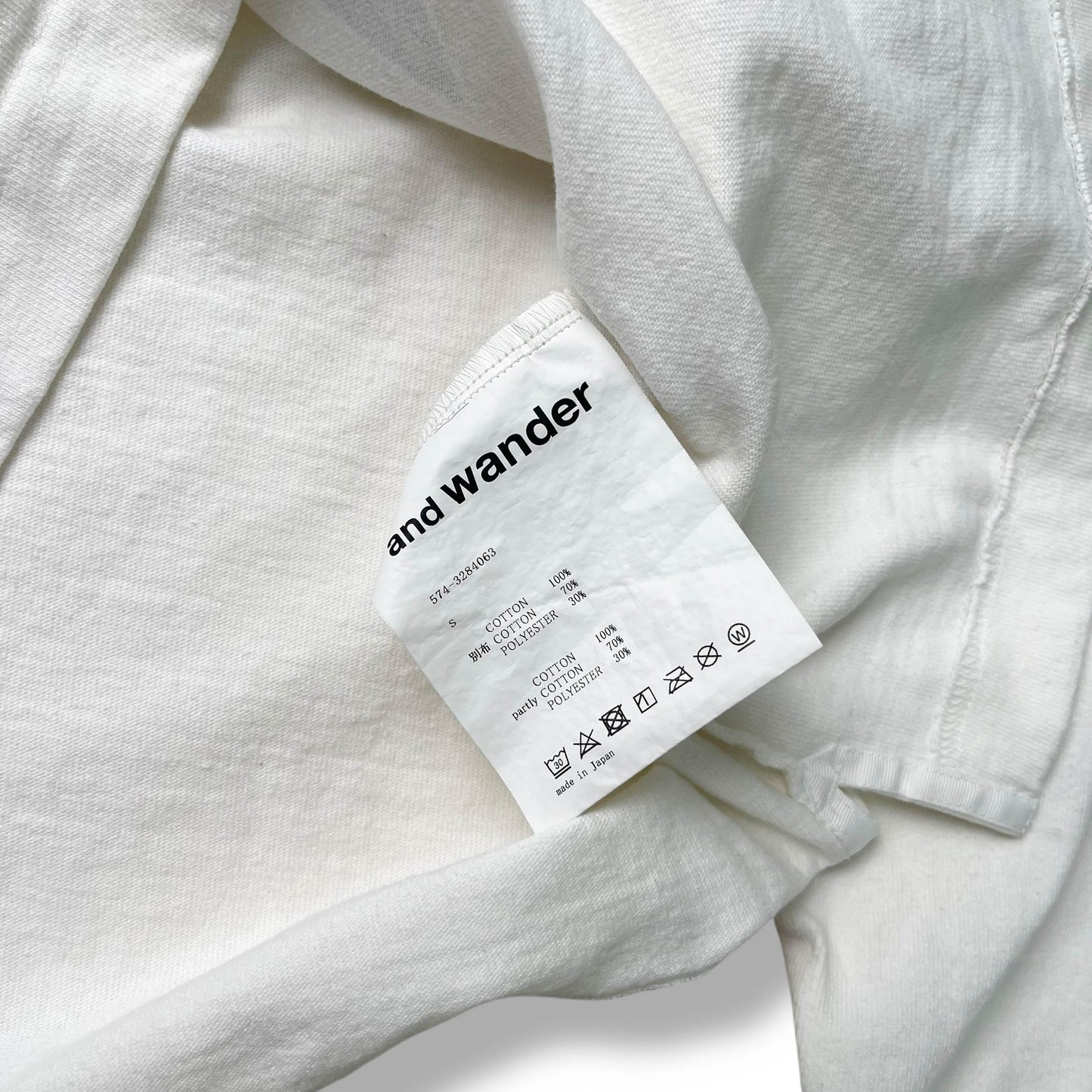 And Wander Long Sleeve Tee (S)