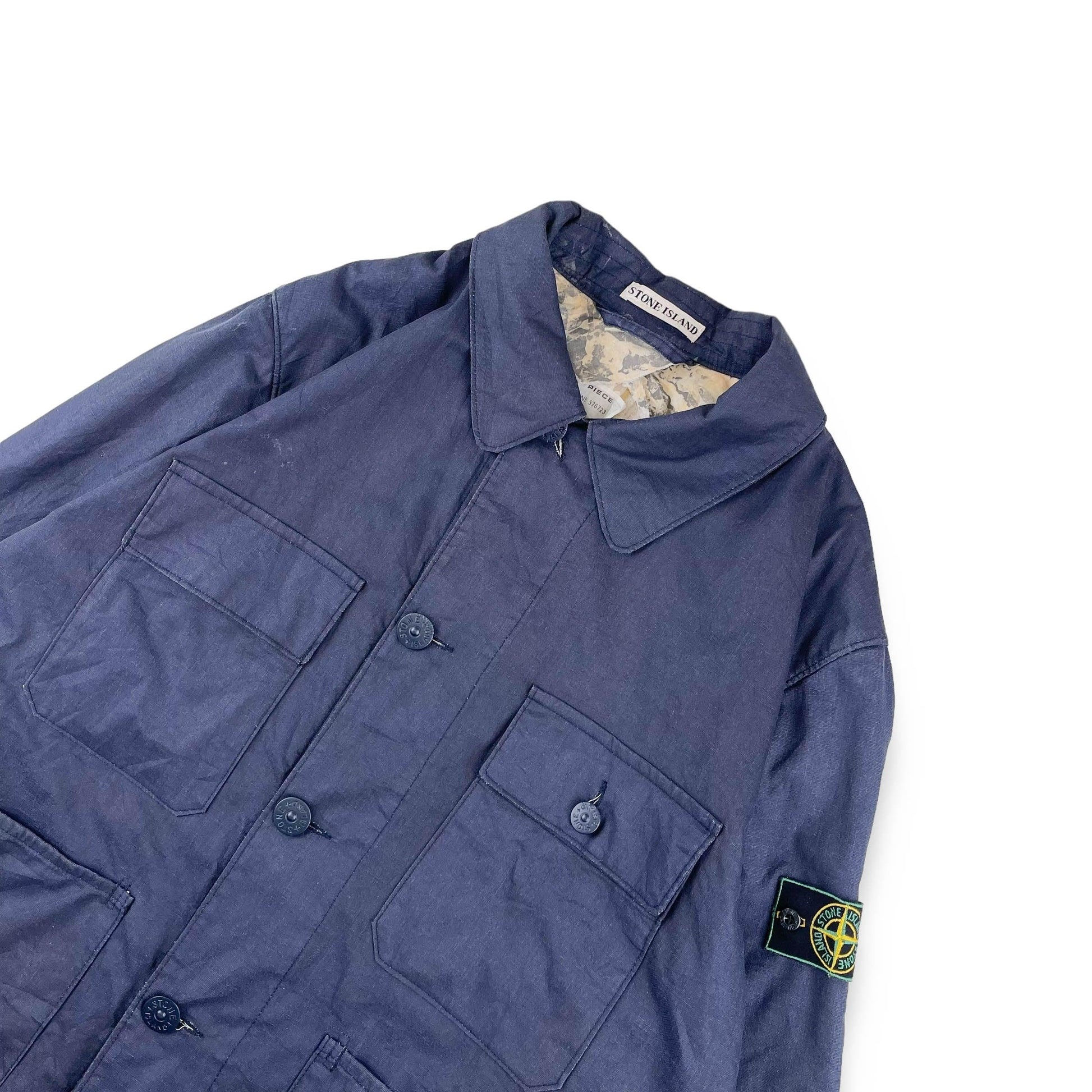 Vintage Stone Island Treated Cotton Jacket (XL) - Known Source