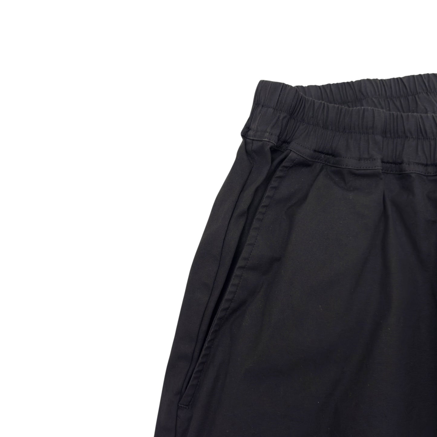 RICK OWENS F/W23 LUXOR DROP CROTCH DRAWSTRING TROUSERS BLACK 50 / L | Large, Black