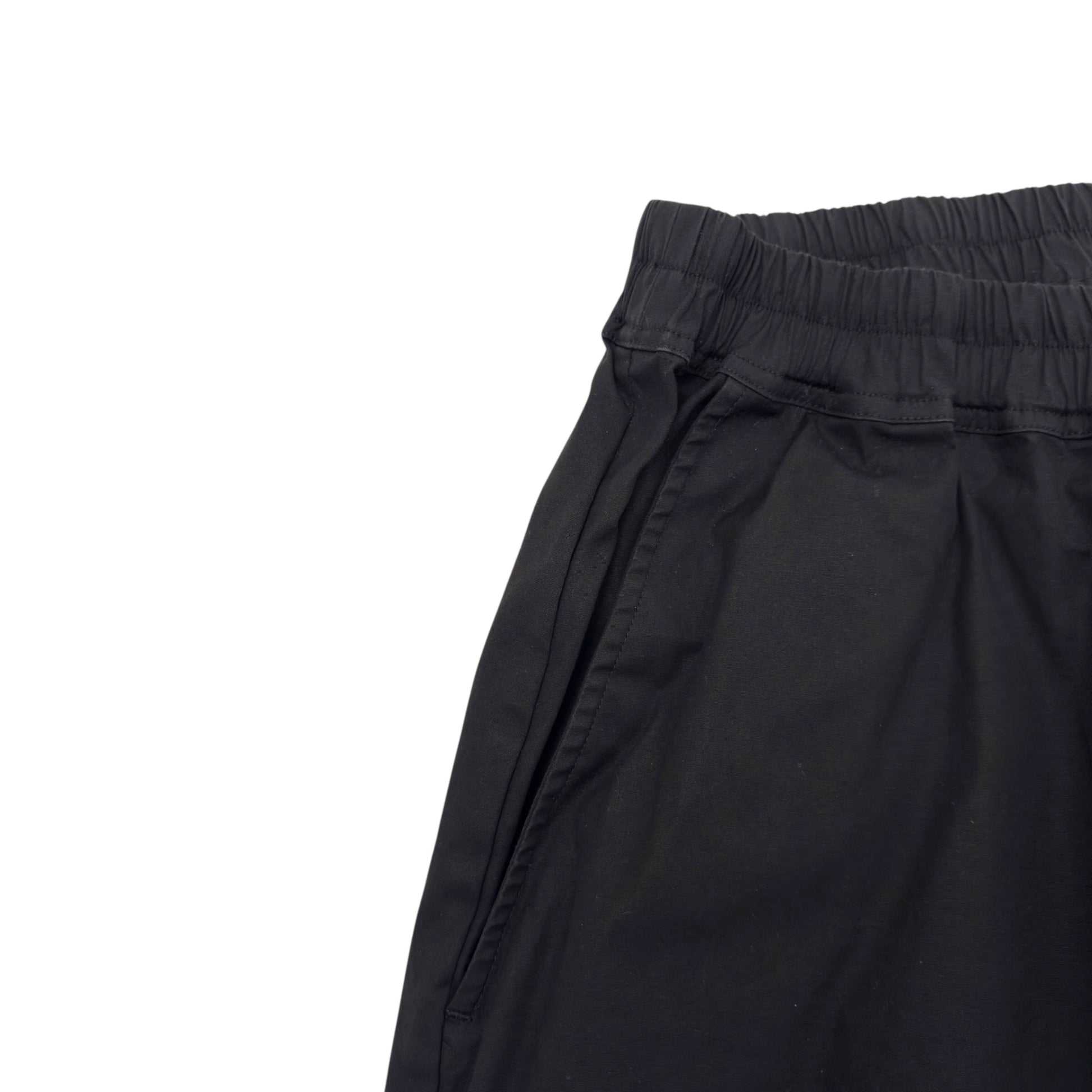 RICK OWENS F/W23 LUXOR DROP CROTCH DRAWSTRING TROUSERS BLACK 50 / L | Large, Black