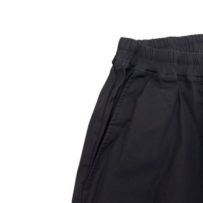 RICK OWENS F/W23 LUXOR DROP CROTCH DRAWSTRING TROUSERS BLACK 50 / L | Large, Black