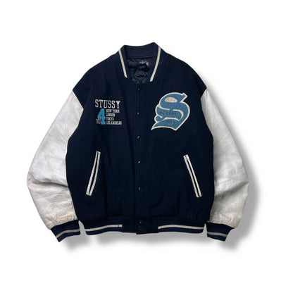 Vintage Stussy Varsity Jacket (L)