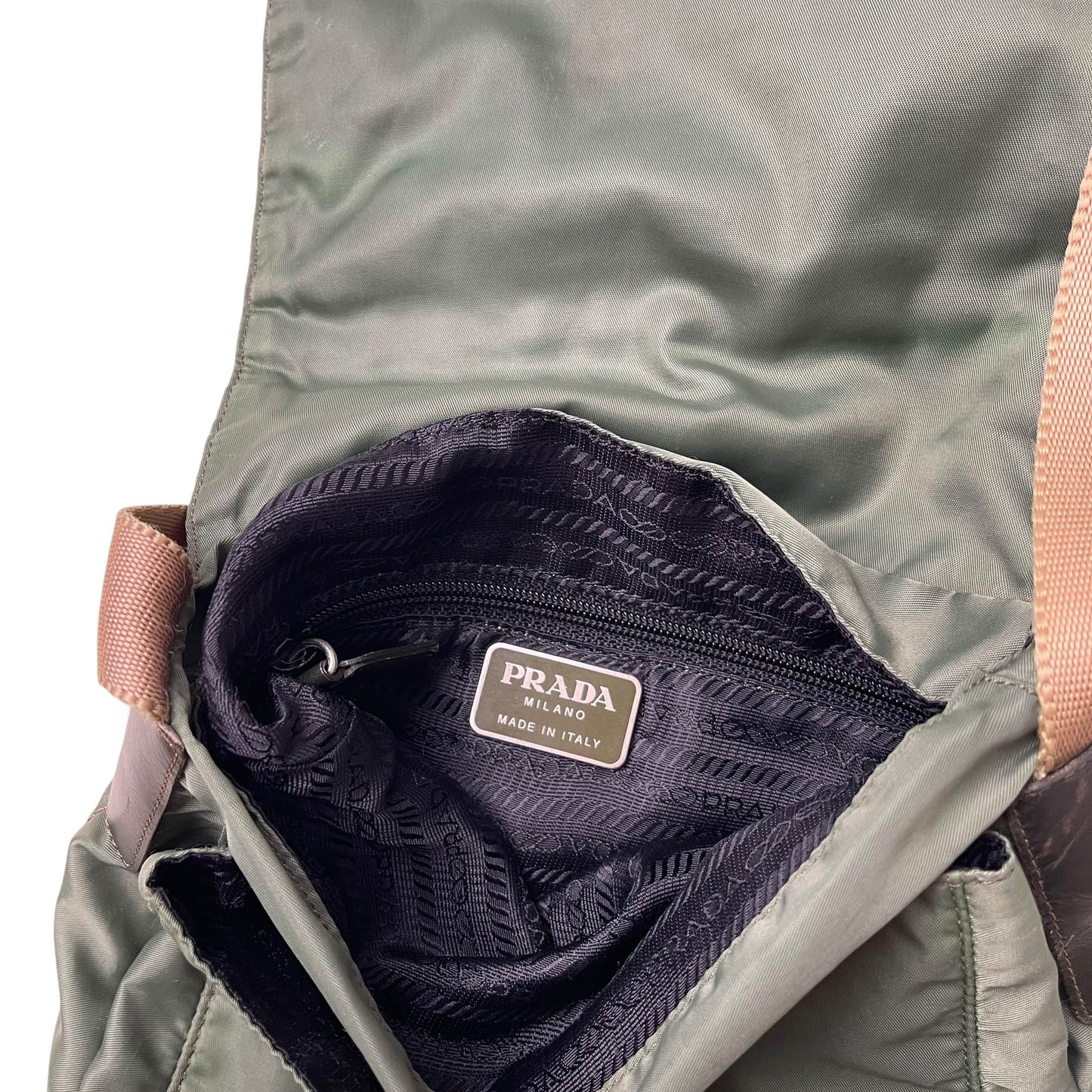 Vintage Prada Tessuto Nylon Shoulder Bag