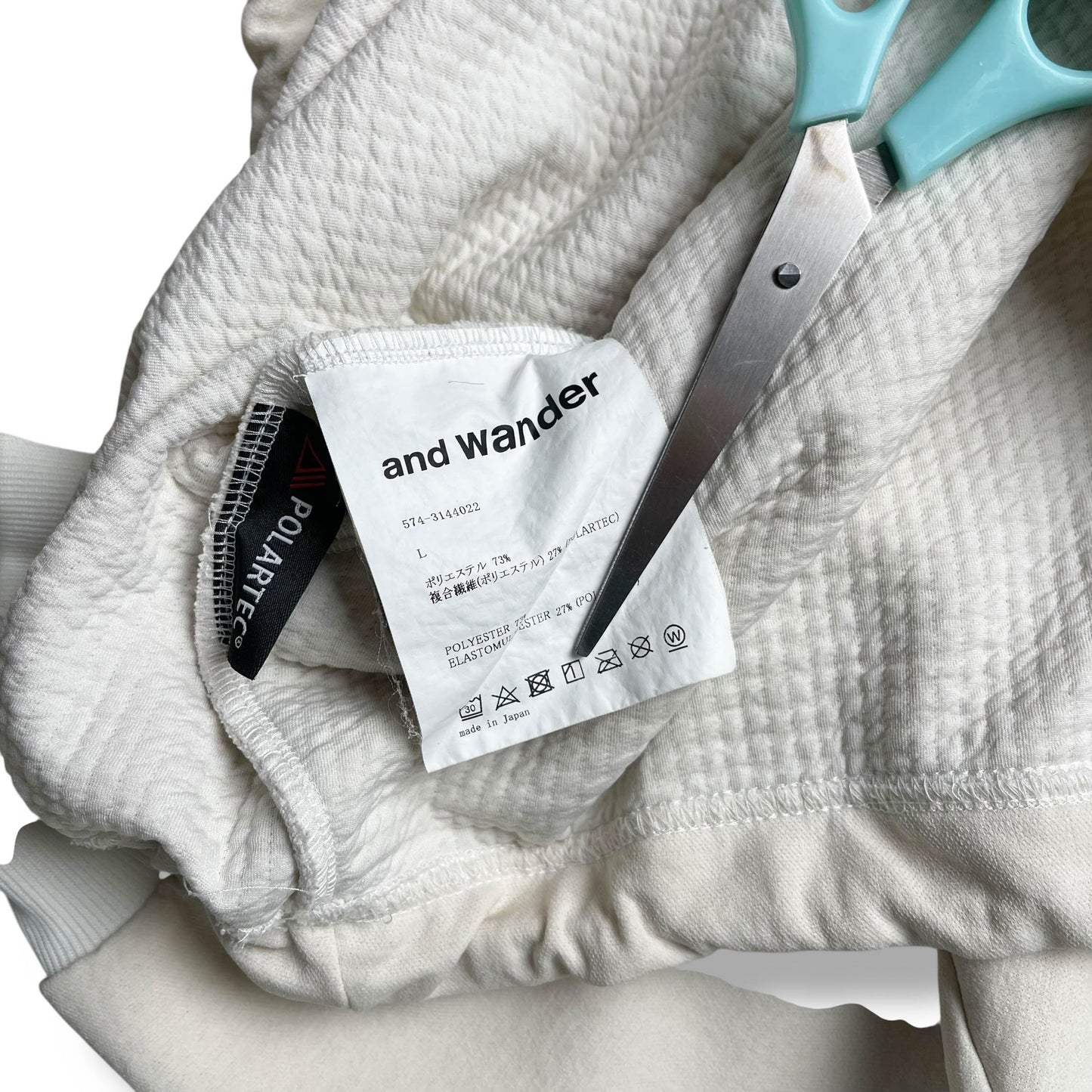 And Wander Polartec Power Air Pullover (L)