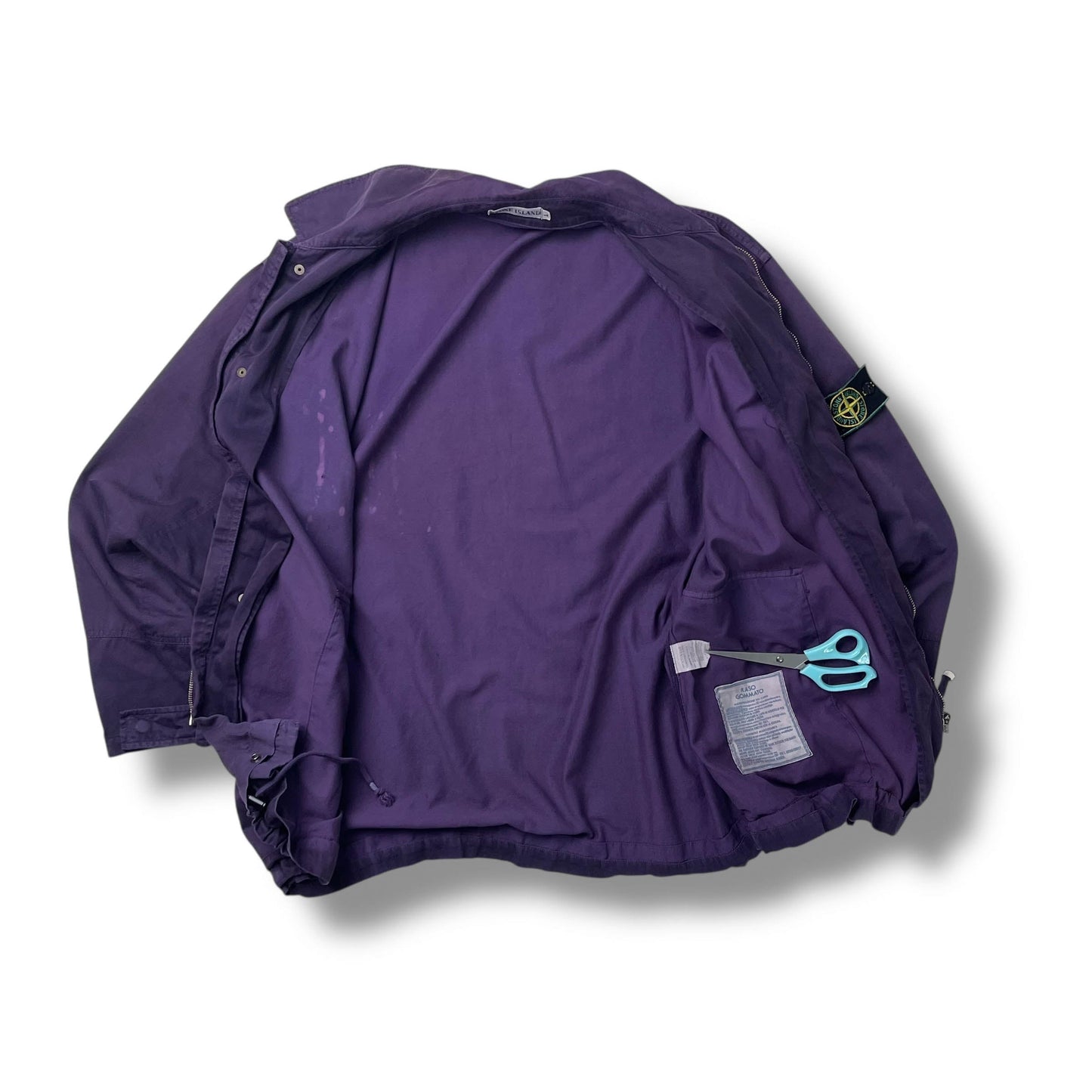 Vintage Stone Island Raso Gommato Jacket (L)