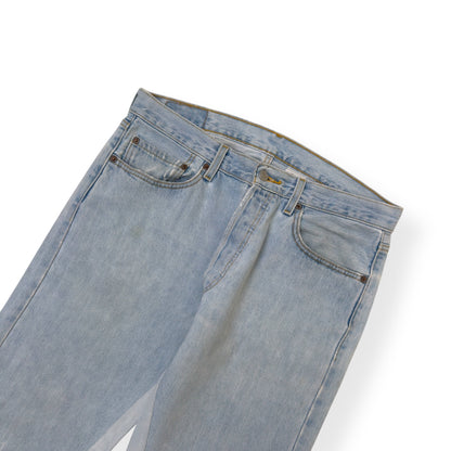 JEANIUS BAR ATELIER PAINT SPLATTER DENIM JEANS INDIGO W32” | W32, Indigo