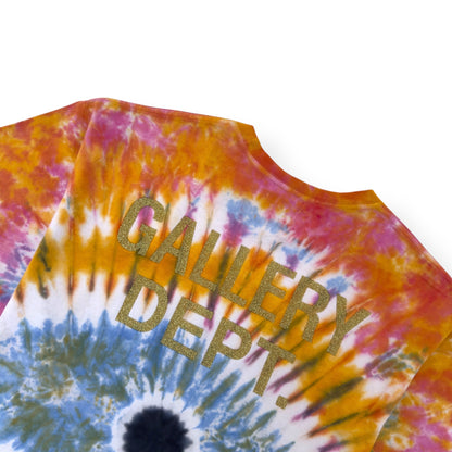 GALLERY DEPT. EYE DYE COTTON T-SHIRT MULTICOLOURED XL | XL, Red