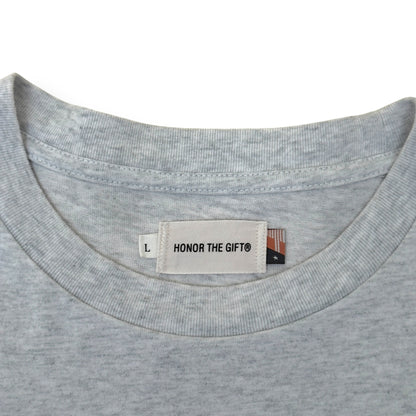 HONOR THE GIFT HTG DEDICATION T-SHIRT HEATHER GREY L | Large, Grey
