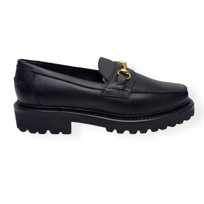 BLACKSTOCK & WEBER THE MASON HORSE BIT LOAFER ONYX US6.5 / UK5.5 | UK 5.5, Black