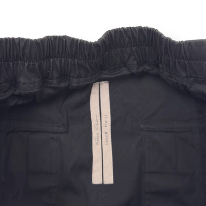 RICK OWENS F/W23 LUXOR DROP CROTCH DRAWSTRING TROUSERS BLACK 50 / L | Large, Black