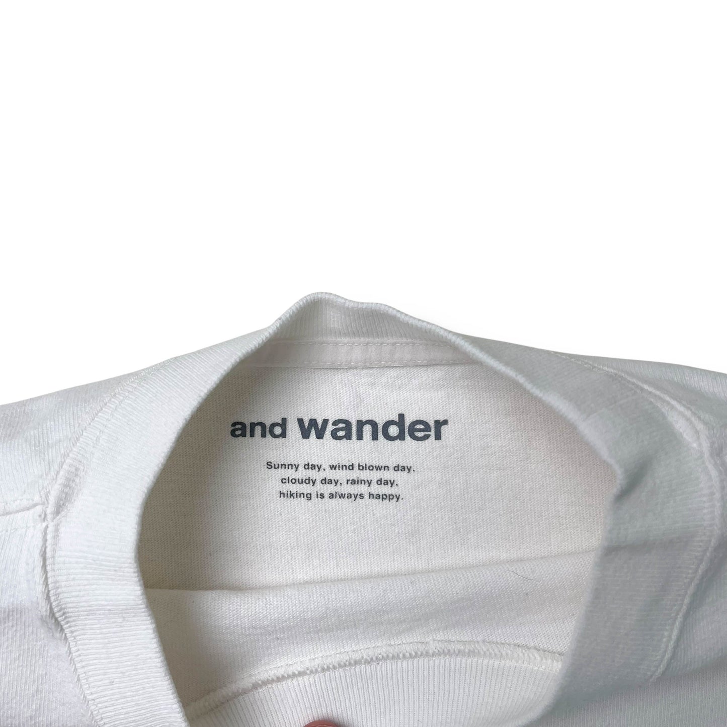 And Wander Long Sleeve Tee (S)