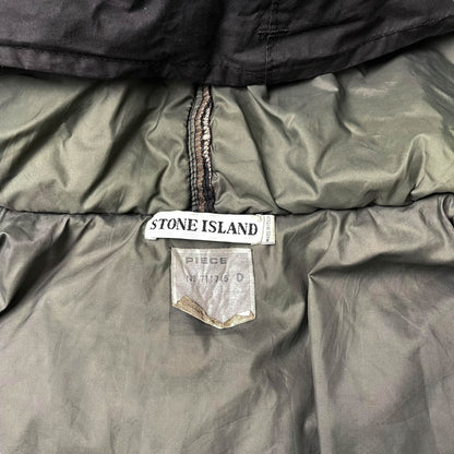 Vintage Stone Island Waxed Cotton Down Jacket (L)