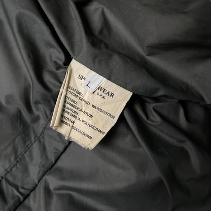 Vintage Stone Island Waxed Cotton Down Jacket (L)