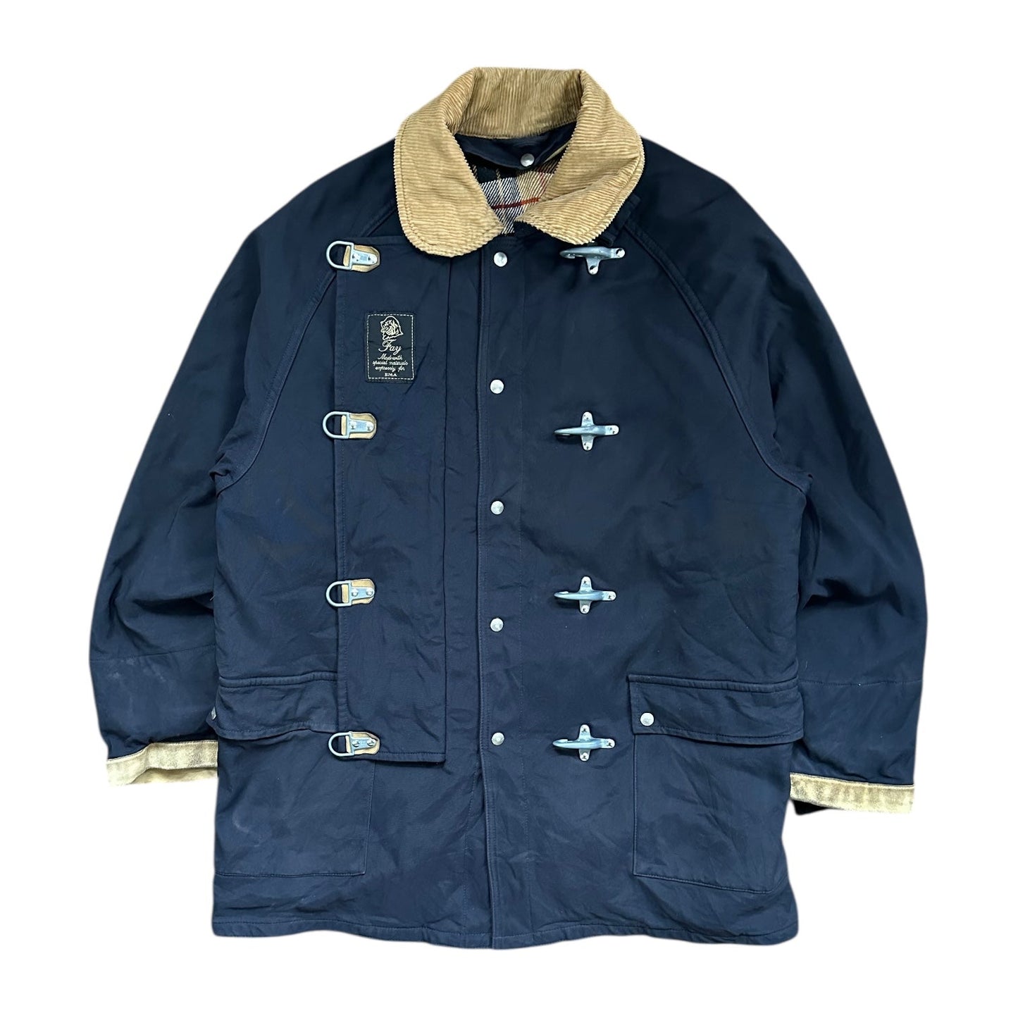 Vintage FAY Fireman Clasp Navy Jacket